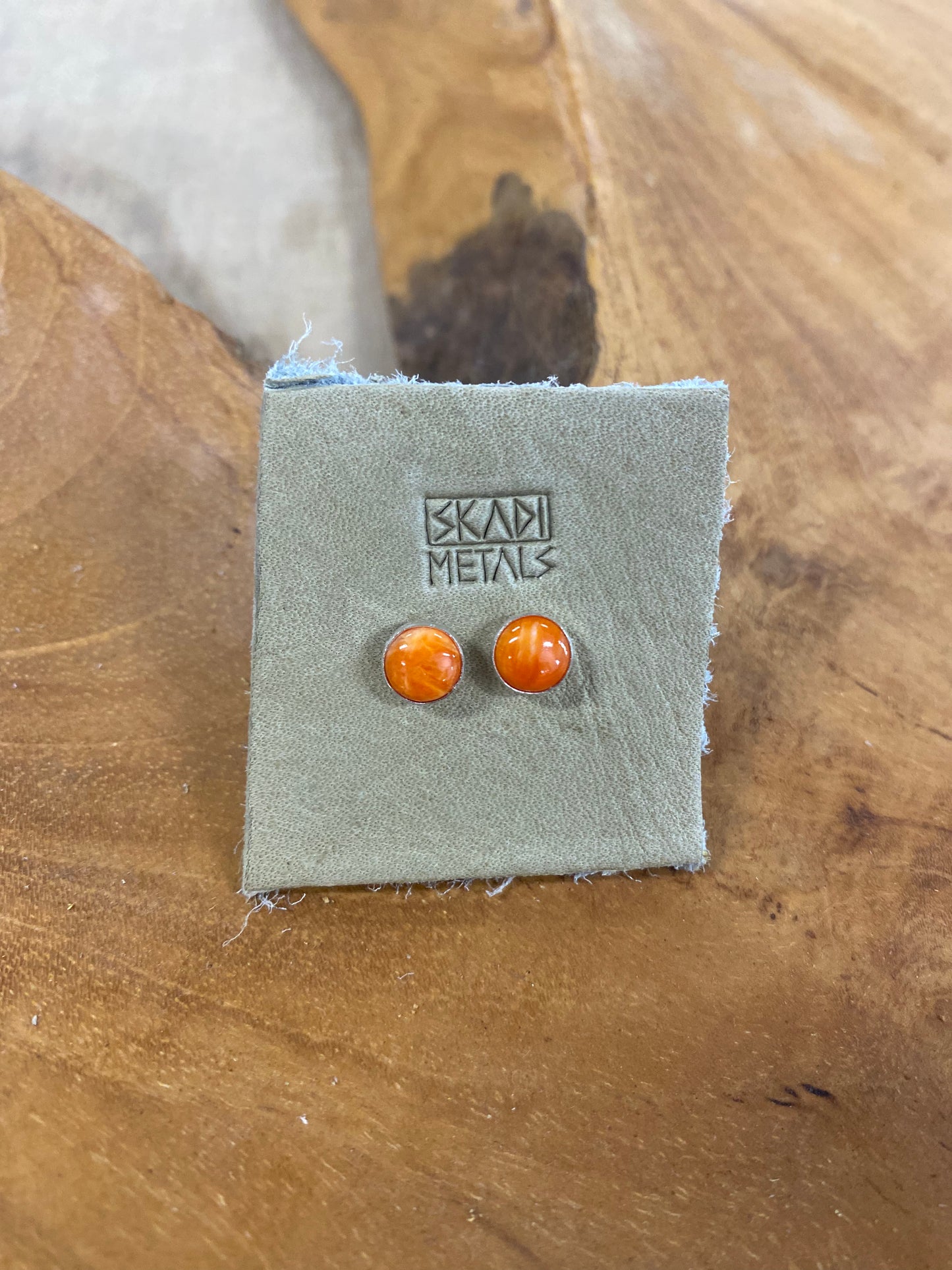 Small Silver and Stone Studs