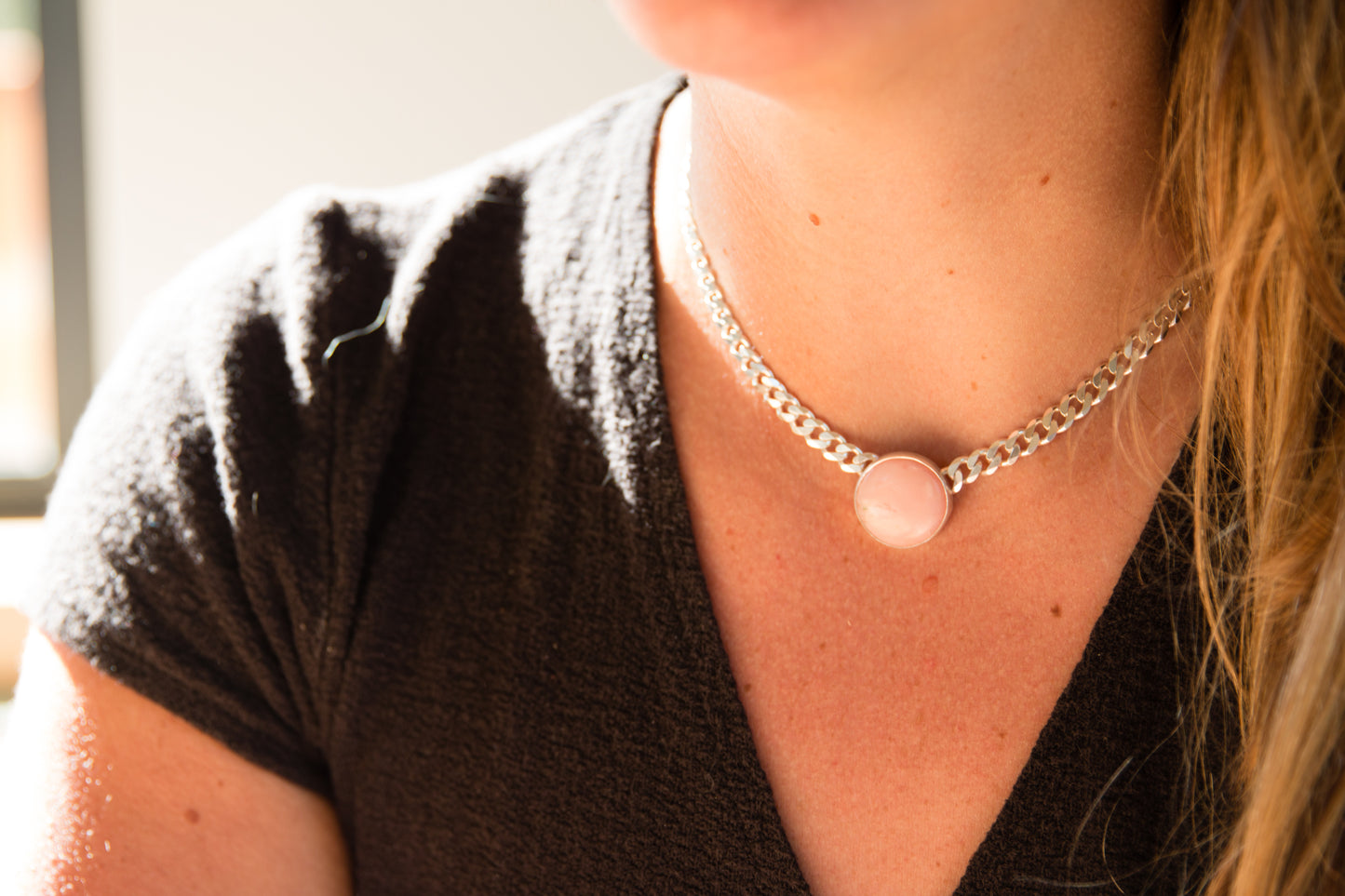 Rose Quartz Necklace