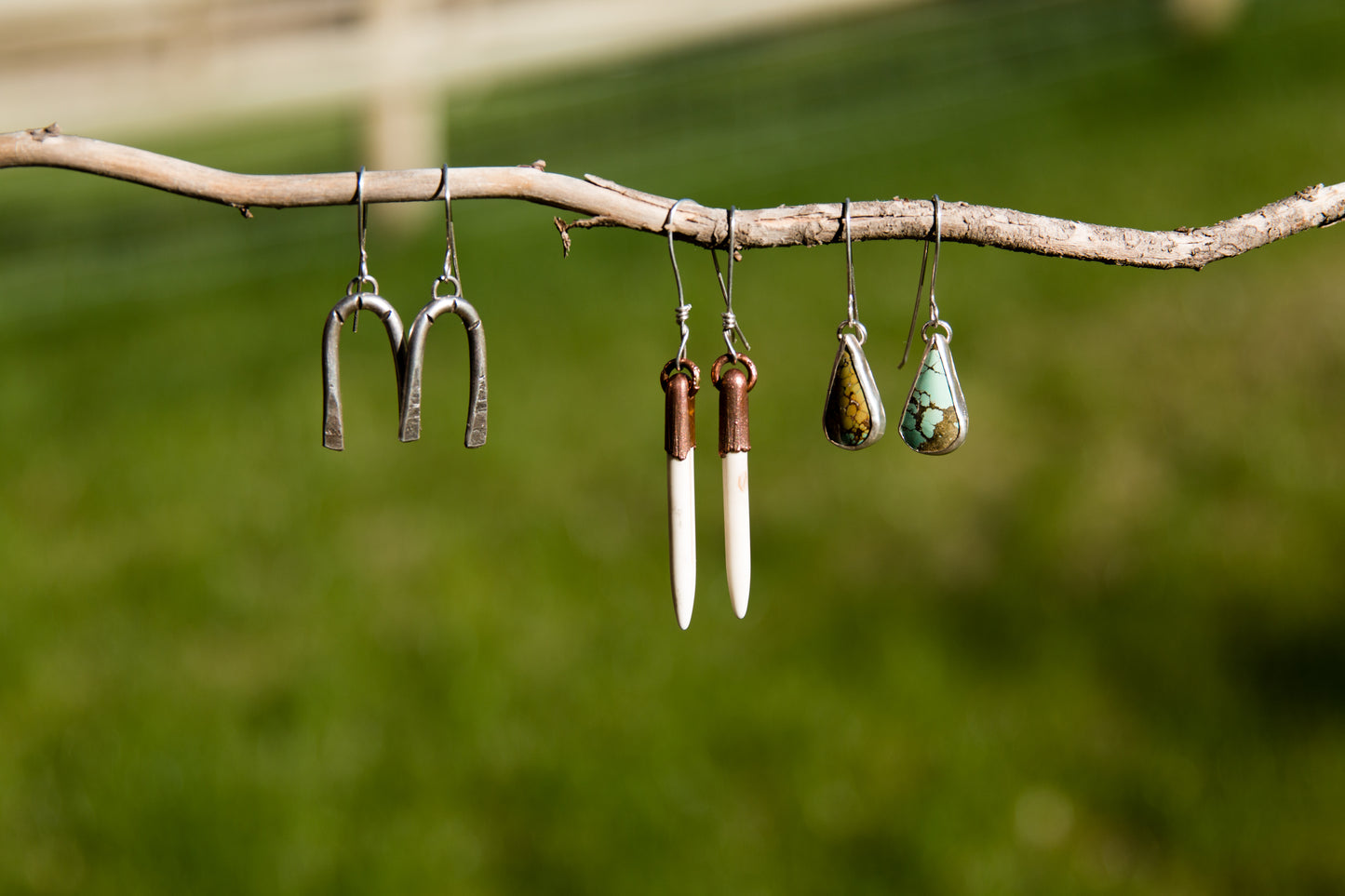 Thick Oxbow Earring